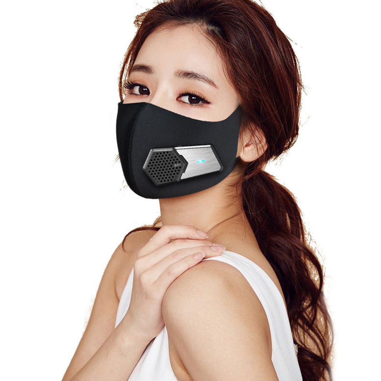 Air shop purifying mask