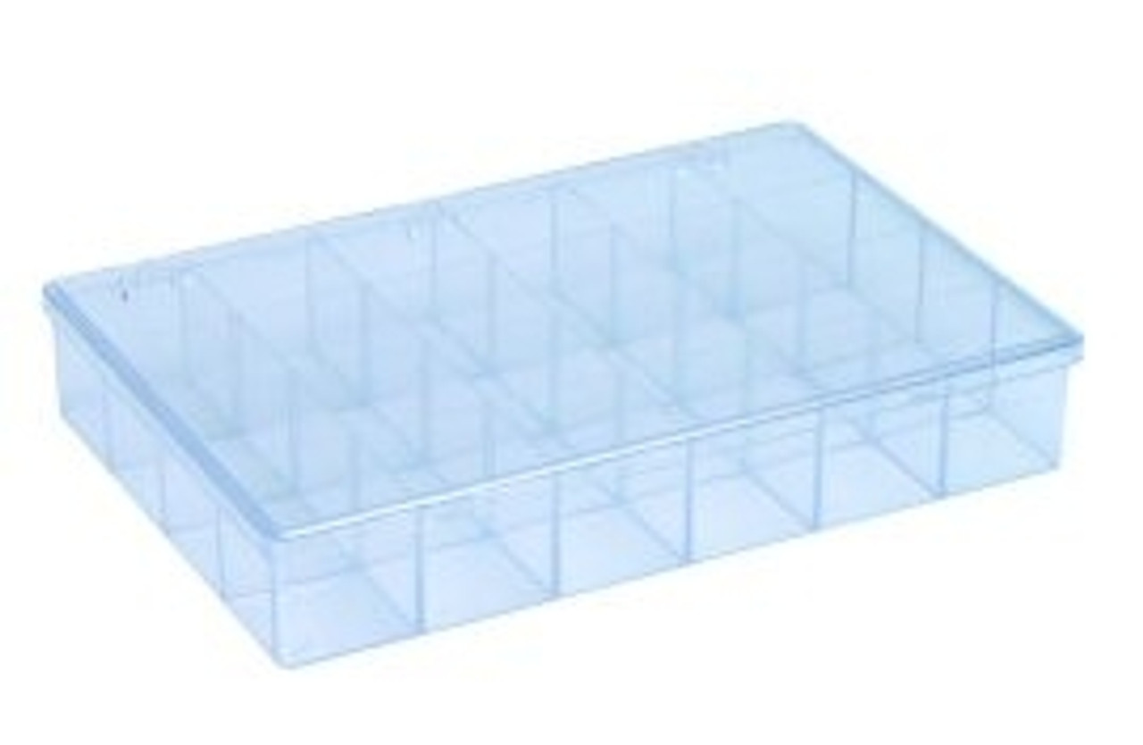 Storage Box, Plastic, 24 Compartment - Dental Market