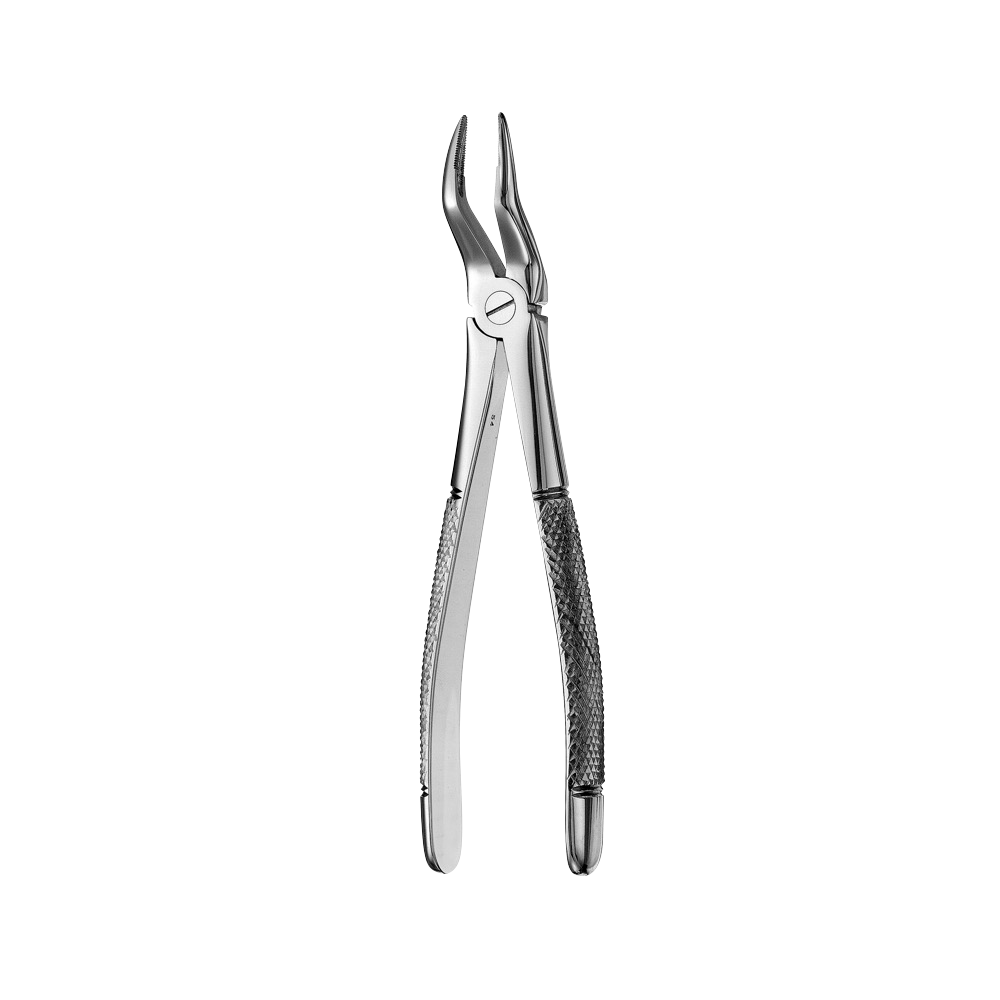 Fish Hook Upper Root Tip Extracting Forceps – Atraumatic Dental Instrument, Stainless Steel, Made In Pakistan