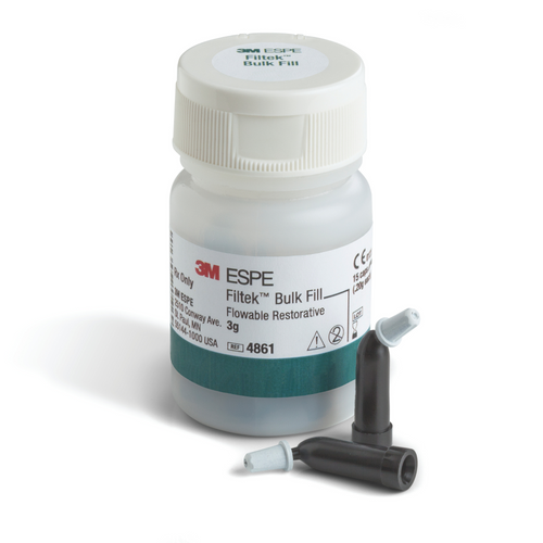 Filtek Bulk Fill Flowable Restorative Capsules, 0.2 g Capsules, 15/Pack