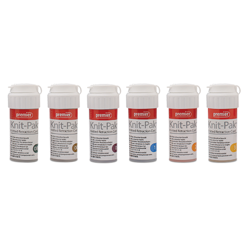 Knit-Pak Knitted Plain Retraction Cord Non-impregnated 100" Cotton