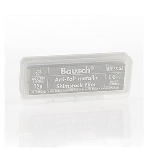 Arti-Fol Metallic Articulating Film Shimstock Strips Uncoated Single Sided