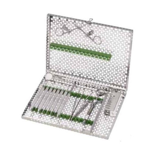 IMS Infinity Series Instrument Cassette Stainless Steel Blue 16 Instruments (IMN4168Q)