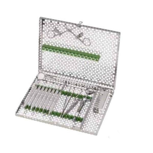 IMS Infinity Series Instrument Cassette Stainless Steel Ocn Bl 12 Instruments (IMN41211)