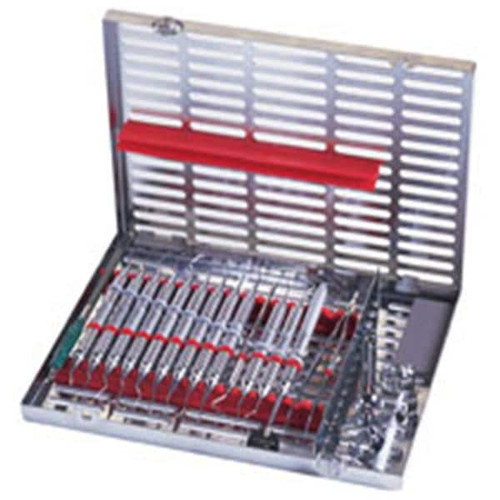 IMS Instrument Cassette Stainless Steel Red 16 Instruments (IM4160)