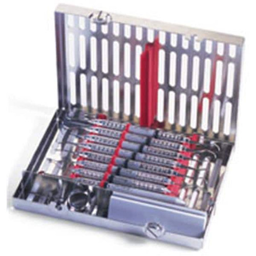 IMS Instrument Cassette Stainless Steel Red 8 Instruments (IM5080)