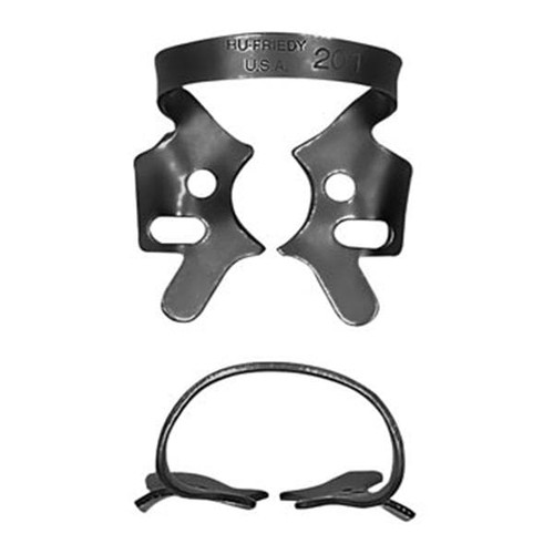 Black Line Rubber Dam Clamp Winged Size 201 (RDCM201X)