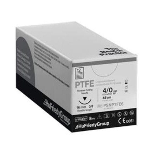 Perma Sharp Suture 4-0 PTFE 18" 12/Box(PSNPTFE6)