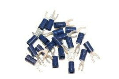 Wire Connector, #10 Spade, Insulated, 16-14 AWG; Pkg of 20