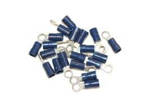 Wire Connector, #8 Ring, Insulated, 16-14 AWG; Pkg of 20