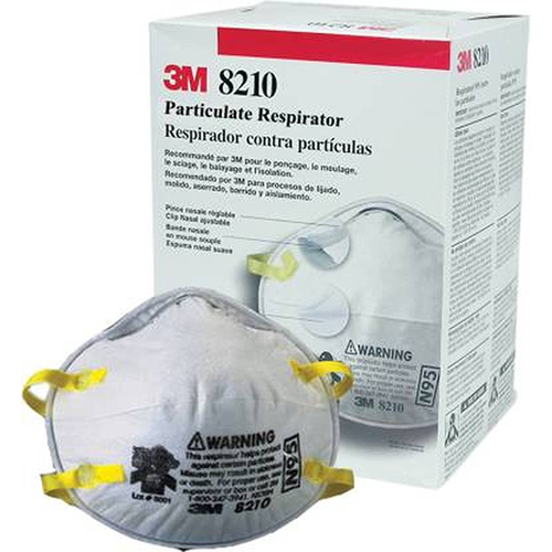 Genuine Particulate Respirator N95 Approved 8210 3M Mask 20/bx (3M - 8210) - Overstock