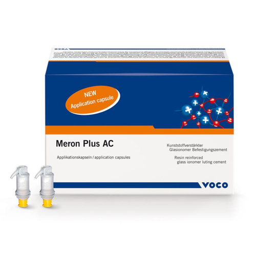 Voco, Meron Plus QM Luting Glass Ionomer Automix Cement Syringe Refill 3/Pk, 1728