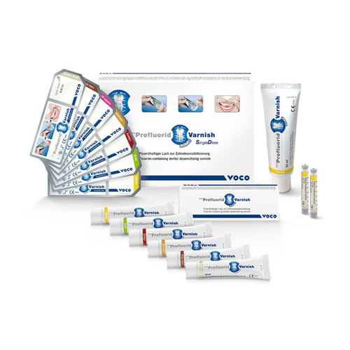 Voco, ProFluorid Fluoride Treatment 0.05% NaF 10 mL Cola Lime Ea, 2236