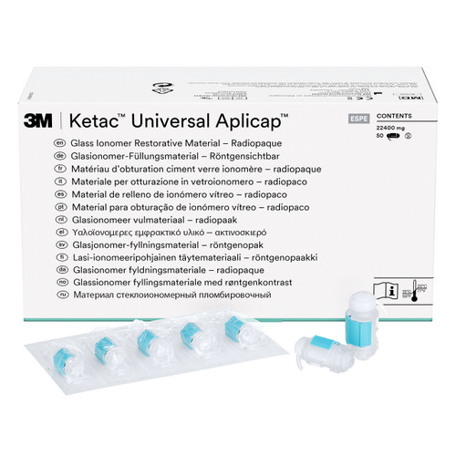 3M Ketac Universal Aplicap Glass Ionomer Restorative Shade White Refill, 61086