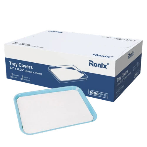 Ronix, Ronix Tray Covers, 8.5" x 12.25", 1000/Case, 1902141