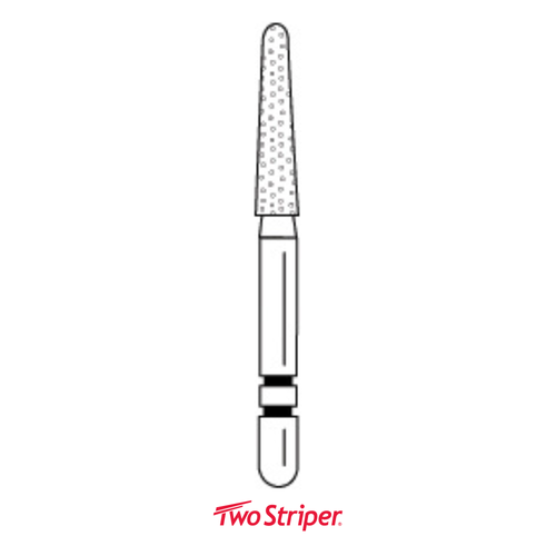 Premier, Two Striper Diamond Bur, 50/Pack, 770.8F, 2050487