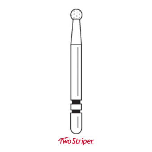 Two Striper Diamond L120 Round 5/Pk