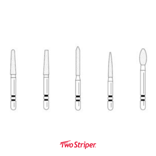 Premier, Two Striper Diamond, 5/Pack, ASST CROWN PK                                                                  , 2015500