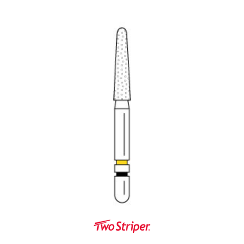 Premier, Two Striper Ztech Diamond Bur Friction Grip, 770.8ZX, 3/Pack, 2013682