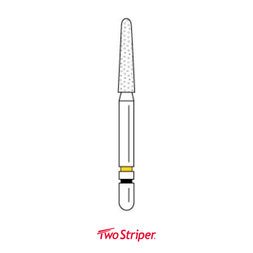 Premier, Two Striper Ztech Diamond Bur Friction Grip, L770.8ZX, 3/Pack, 2013686