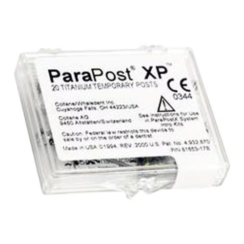 Coltene, ParaPost XP Titanium Temporary Posts (.055''/1.40mm), 20 pcs, P74655