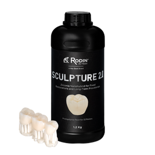 Pac-Dent, Rodin Sculpture 2.0, Shade 0M3, 1.2kg/bottle, 23869