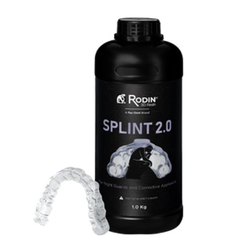 Pac-Dent, Rodin Splint 2.0, Rigid 1kg/Bottle, 23865