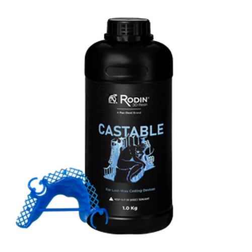 Pac-Dent, Rodin Castable, 1 kg Bottle, 3DR-CASTF