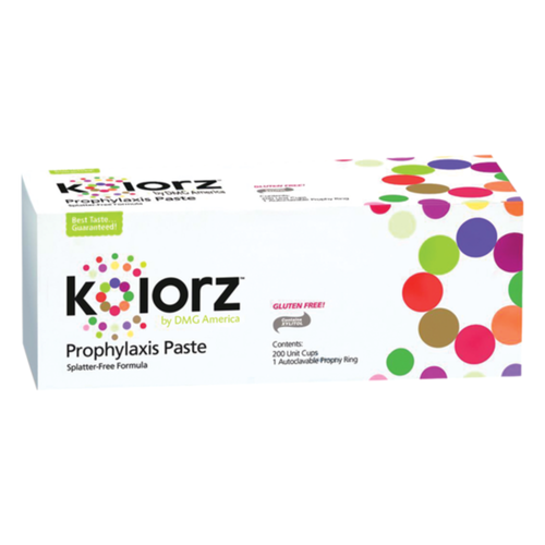 Kolorz Prophy Paste Unidose Bubblegum Fine Grit 200/Box (DMG - 788417) - exp. 08/2026