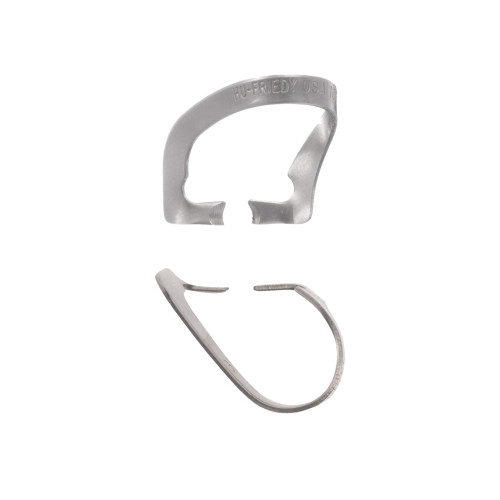 Hu-Friedy, Rubber Dam Clamp, #106L, Satin Steel, RDCM106L