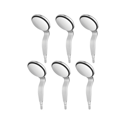 Hu-Friedy, #4 HD Mirror DS, Simple Stem, 6 Pack, MIR4DSHD6E