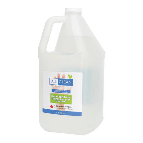 All Clean Alcoho Liquid with Aloe & Glycerin Hand Sanitizer, liquid, 4L - Overstock
