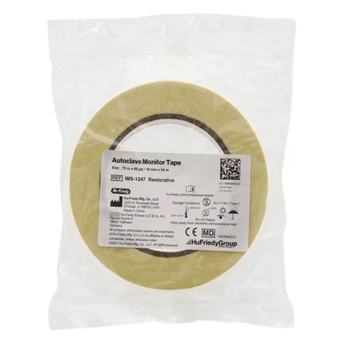 IMS Autoclave Tape 60 Yards Restorative (Hu-Friedy - IMS-1247) - exp. 12/2026
