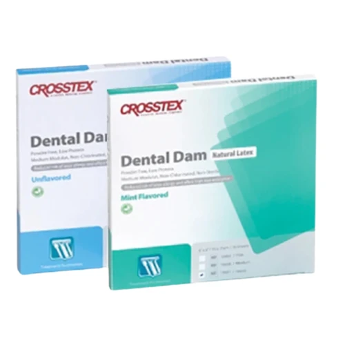 Rubber Dam 6x6 Blue Thin Unflavored 36/Bx (Crosstex - 19302) - exp. 09/2026