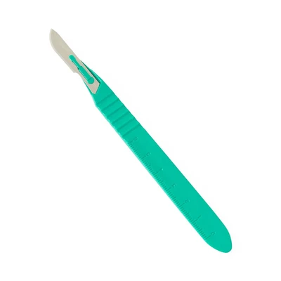 Disposable Blades With Handle #15 10 Pcs.