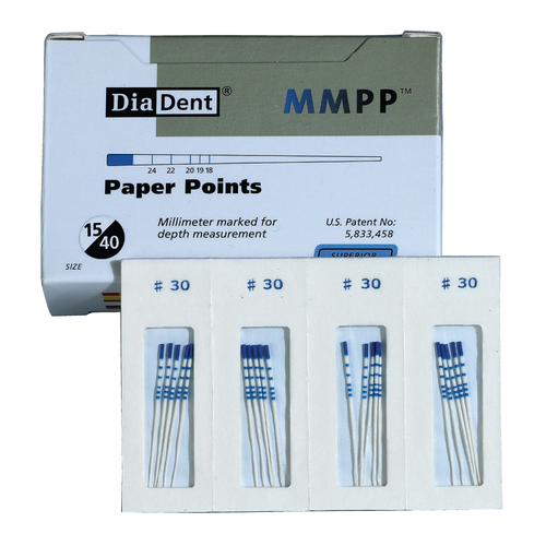 Paper Point Chart Paper Points - ISO Sizes, 200/Pkg
