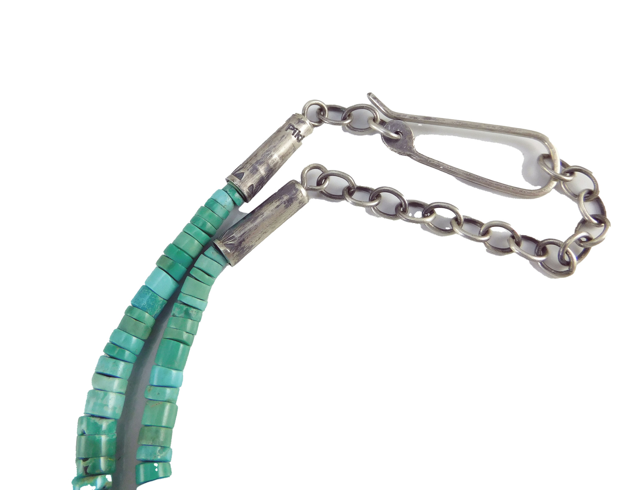 Natural Kingman Turquoise Beads Choker Piki Wadsworth