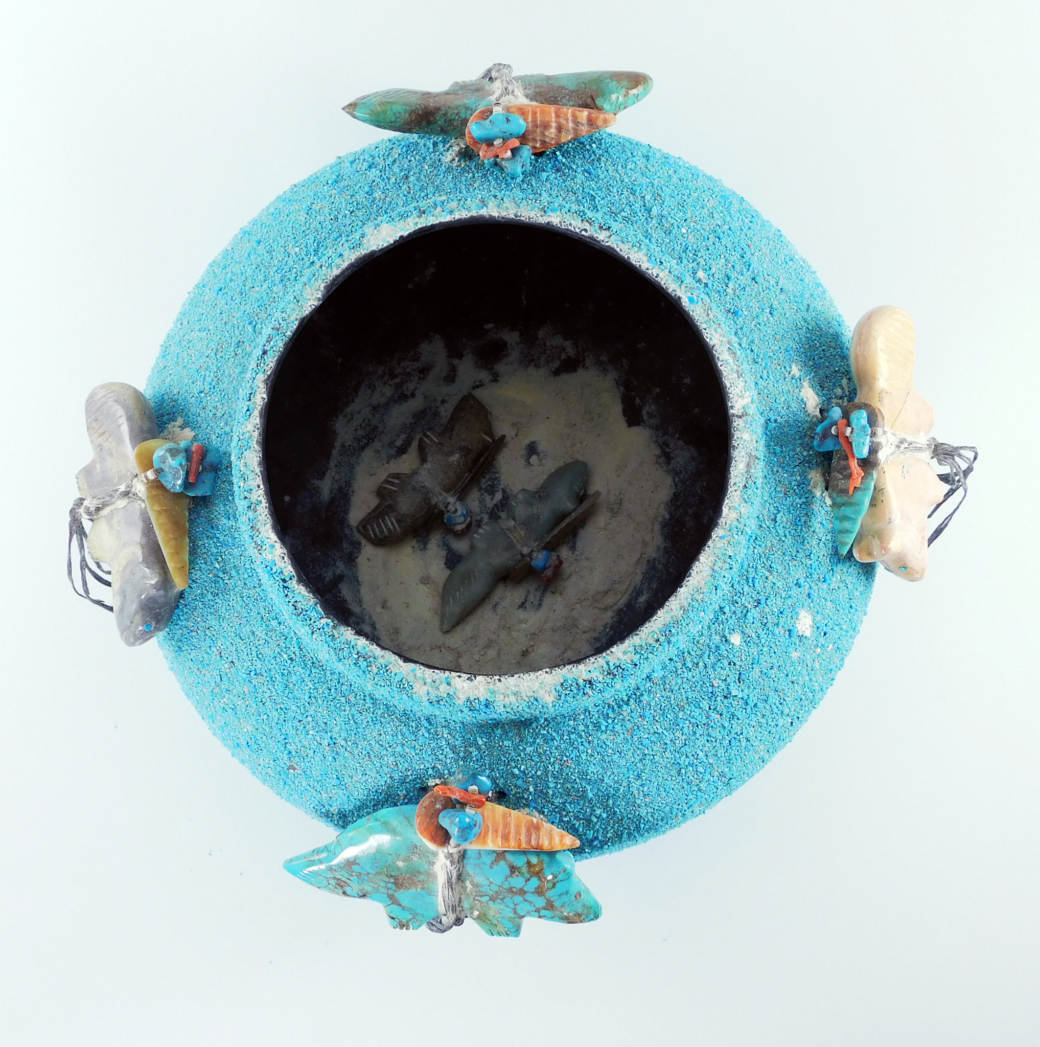 Edna Leki Zuni Fetish Bowl