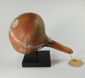 Antique Isleta Pueblo Pottery Rattle 