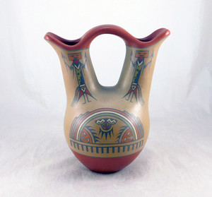 Large Wedding Vase Lela and Luther Gutierrrez
