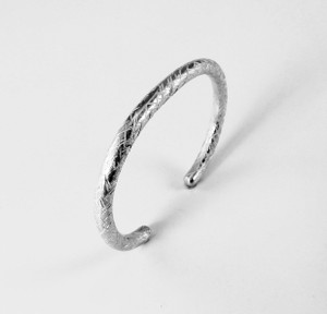 Modernist Silver Cuff Bracelet Cheyenne Harris 