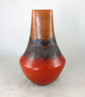 Lorraine Williams Navajo Pottery Jar