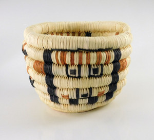 Hopi Coil Bowl Hahai Wuhti by Marcie Naseyoma