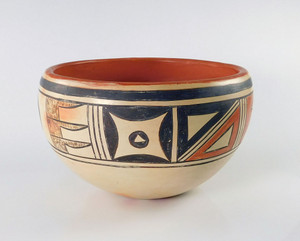 Hopi Pottery Bowl by Rosetta Huma