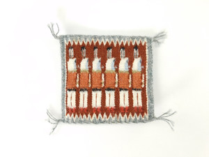 Miniature Yeibichai Rug Dine' Textile