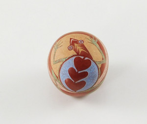 Miniature Lizard Pot by Joseph Lonewolf
