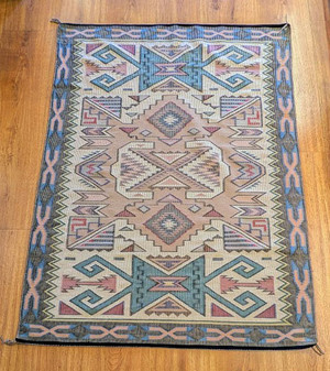 Coal Mine Mesa Raised Outline Dine' Rug