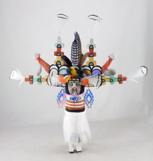 Traditional Hopi Salako Mana  by Lenanghoya Poley of Bacavi.