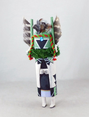 Traditional Hopi Crow Mother Kachina  by Lenanghoya Poley