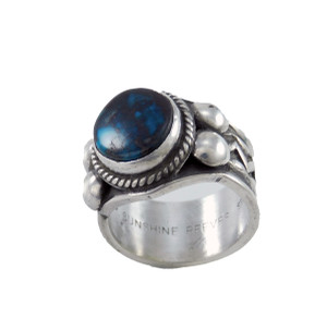 Sunshine Reeves Bisbee Turquoise Silver Ring